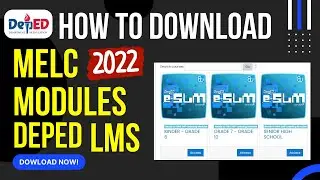 How to download modules in Deped LMS