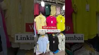 Linking Road Bandra shopping Haul. #fashion #dresses #mensfashion #dresses #onepiece #croptop