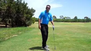 Hip Turn and Knee Flex-Golf Swing