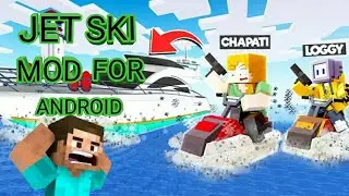 Minecraft Jet Ski Mod | JET SKI Mod For Minecraft Pe | JET SKI For Mcpe | JETSKIMod For Minecraft Pe