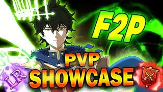 THE BEST F2P UNIT EVER?!?! LR LEVEL 100 F2P SPIRIT DIVE YUNO PVP SHOWCASE | Black Clover Mobile