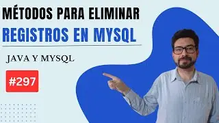 297.🚩Eliminar Registros en MySQL con Java 🚫🛒 | Carrito Electrónico: Java y MySQL #28 💻🔗
