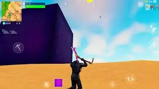 Cube spawned were lightning was struck(near paradise palms)/fortnite
