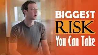 The Biggest Risk You Can Take - Mark Zuckerberg in less than 2 mins