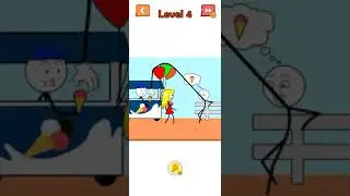 Couple Trouble-Funny Puzzle Level 4 | #youtubeshorts #mobilegames  #samyummy #games #shorts