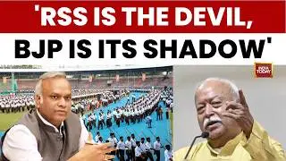 RSS Is The Devil, BJP Its Shadow: Priyank Kharge's Big Attack At Bengaluru Event | India Today News