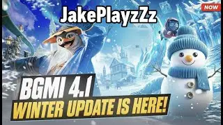 Chilling with the BGMI 4.1 Winter Update! (Live Stream)