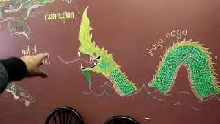 American friend enjoy eating Lao food at Lao restaurant.ເພື່ອນມັກກິນອາຫານລາວ.