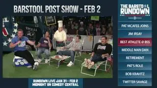 Barstool Rundown Post Show Wednesday