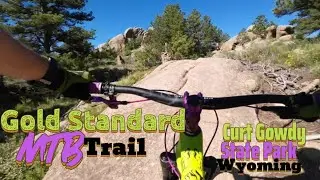 Gold Standard MTB Trail: Curt Gowdy State Park, Wyoming #mtb #mountainbiking 