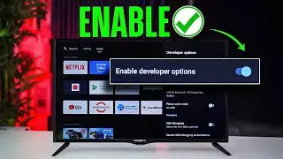 Включение параметров разработчика в Google TV Now | Пошаговая инструкция