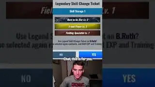 MLB 9 Innings | Legend Sklll Change Tickets | Jack Billingham & Babe Ruth #shorts