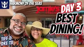 Best Dining! Jamie's Italian | Harmony of the Seas 2022 | Specialty Dining | Vlog Royal Caribbean