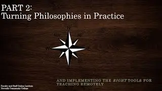 Teaching Philosophy Statement PART 2