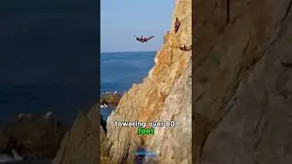 CLIFF DIVING in Acapulco, Mexico #shorts