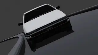 Blender Road Animation test