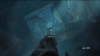 Call of Duty : Ghosts : killing four attacking sharks on Veteran difficulty...