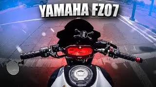 Riding the Yamaha FZ07! [Motovlog 376]