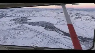 [4K ASMR] Flying Over the Montana Rockies | Cessna Window View: Bozeman to Kalispell