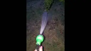 50ft Hosezzle - 50ft Expandable Hose Nozzle, No Kinking Flexible Lightweight Super Strong Green Nozz