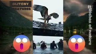 😱 a giant animals😱 | GLITCHY CREATURES | #animals   #animals #giantanimal #nature #ai