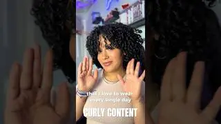 POV You found a curly latina on YouTube 🇵🇷🐚🦀 #curls #shorts #explore #rizos #latina #beauty