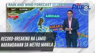 Record-breaking na lamig naramdaman sa Metro Manila | TV Patrol