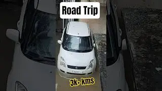 9 days 9 cities Road Trip in sunken car 😲 #shorts #viral #viralshorts #roadtrip