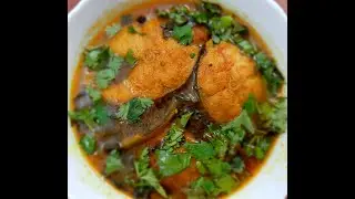 Assamese Cuisine | Lai Xaak Fish Curry | Vegetable Mustard Fish Curry | Healthy Fish Curry