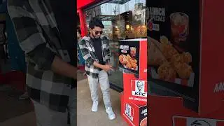 KFC New Veg & Non Veg Lunch Box 😍❤️ #shorts