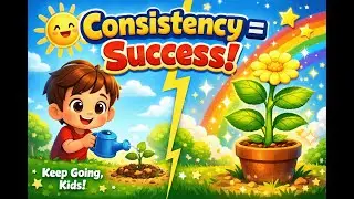 &ldquo;Consistency for Kids | Keep Trying Story | Learn Good Habits Through Fun Animation!&rdquo; #kidslearning