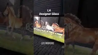 Horse LED Mirror