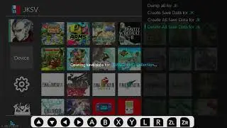 Delete All Save Data for a Single User - JKSV Switch Tutorial/Guide (WITH INPUT OVERLAY)