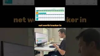 Net worth tracker on Google sheets