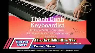 Cho anh một lần y&ecirc;u karaoke hạ 3tone