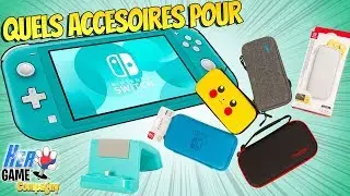 Quels accessoires pour la Switch Lite? Dock Etuis Pochettes Coques Hero Game Company Nintendo