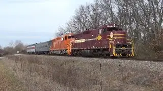 Chasing The Hoosier Valley Railroad Museum's Santa Train 12/14/24