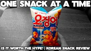Are Peanut & Squid Balls Delicious or Just Weird? | Korean Snack Review | One Snack at a Time