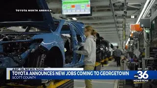 Toyota announces new jobs coming to Georgetown