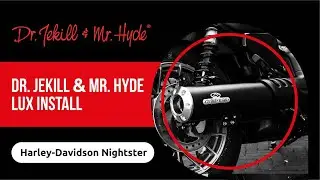 Dr. Jekill & Mr. Hyde Exhaust Install Harley-Davidson Nightster