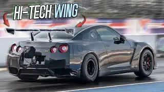 2800hp GTR uses ELECTRO MAGNETS for MAX downforce! (200+ MPH)