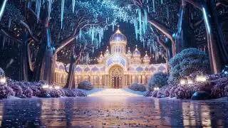 Smooth Holiday Lounge Jazz – The Nutcracker Inspired Music | Snow Castle Winter Ambience ❄️🎄