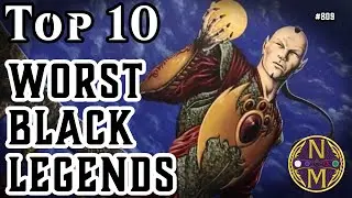 MTG TOP 10: The WORST Legendary Black Creatures of All Time | Magic: the Gathering