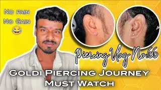 Goldi&rsquo;s Ear Piercing Journey | No Pain Vlog