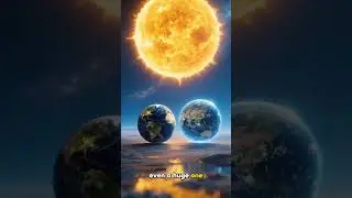 What  If an Asteroid Hit the Sun? #sun #asteroid #spacestorytelling #viral_video #cosmiccollisions