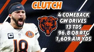 Caleb Williams being Clutch in the 4th Quarter for 8 Minutes (So Far…)