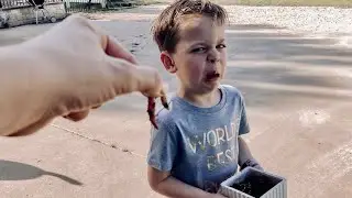 I Made Him Hold A Worm...