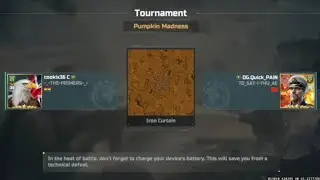 Cookix vs Quick pain.Tournament pumpkin madness