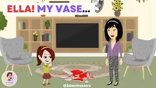 Ella Is Naughty - English Funny Animated Story - 2D Anime