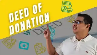 Ano ang Deed of Donation :  EXPLAINED